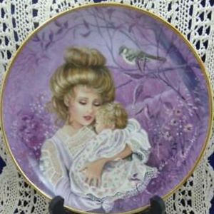 The Mocking Bird by Gerda Neubacher 1986 Kaiser Lullaby plate Germany